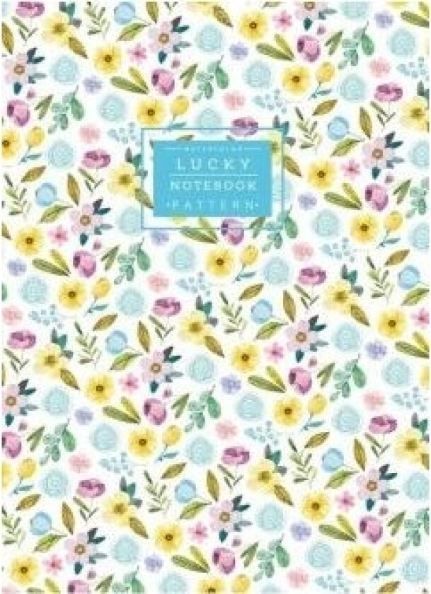 Frisk Dekorativ Notatbok 145X197/264K Rutenett Tw Flowers