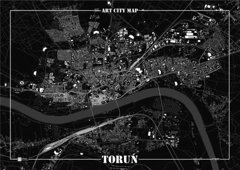 Art-Map Dekorativ Plakat - Toru