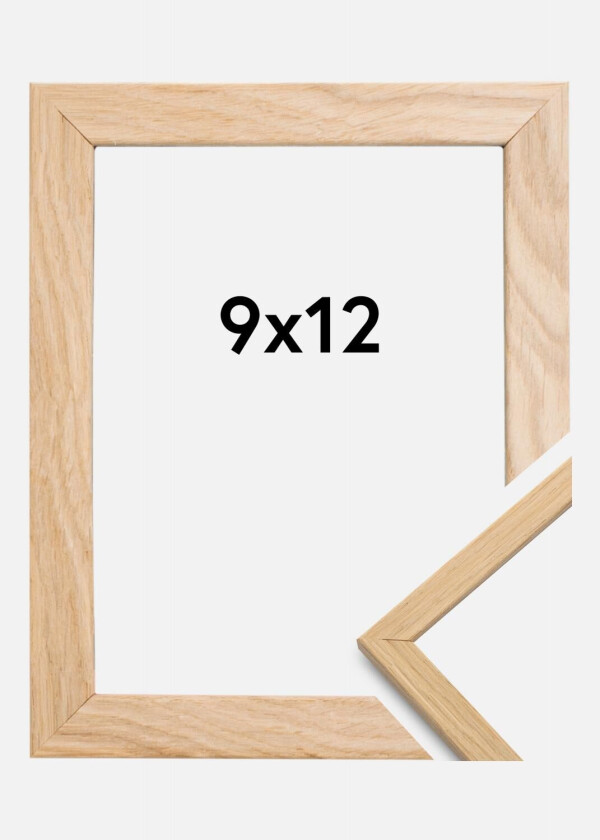 Ramme Edsbyn Akrylglass Eik 9x12 Cm