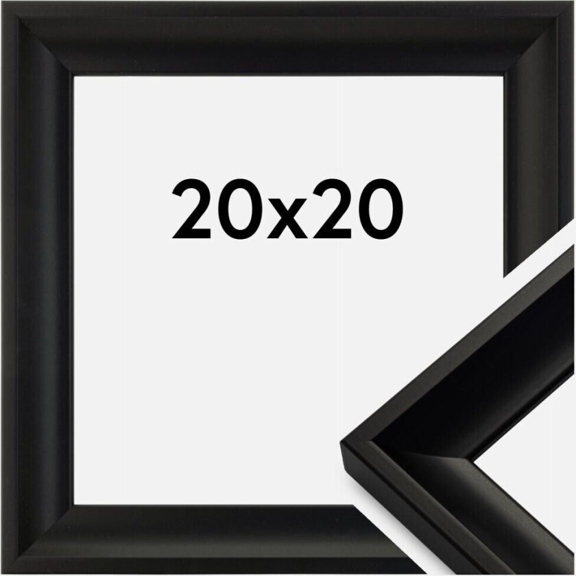 Ramme Öjaren Svart 20x20 Cm