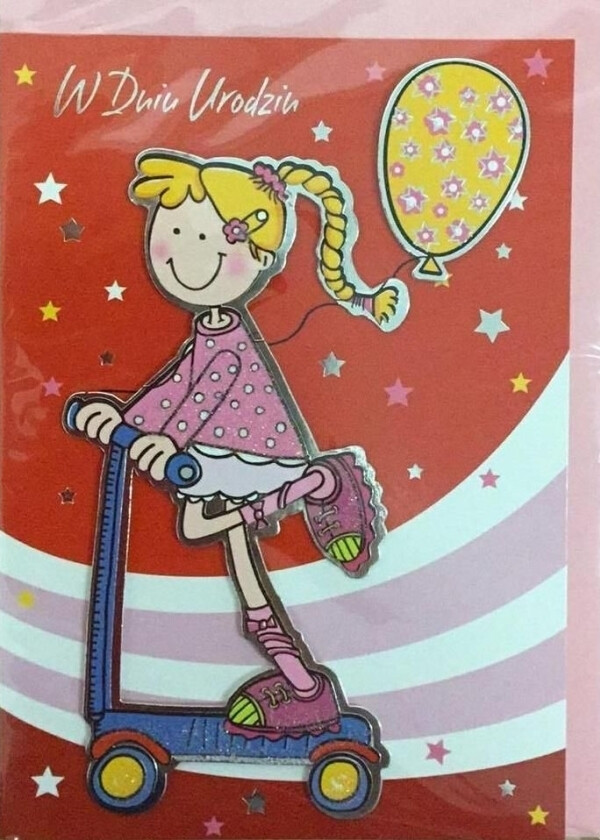 Premium Bursdagskort 32 + Konvolutt