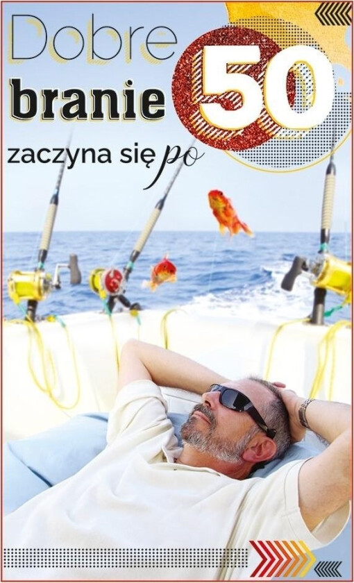 Ab Card 50 Bursdagskort - God Matbit Starter Etter 50 - Dh07