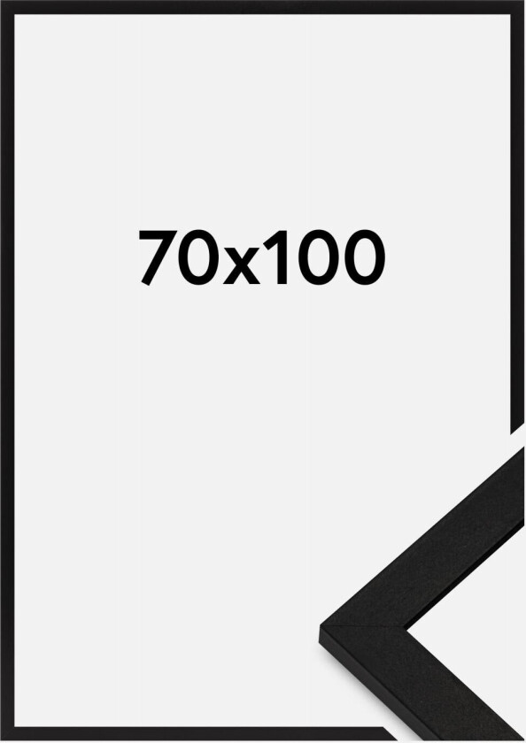 Ramme Bga Classic Akrylglass Svart 70x100 Cm