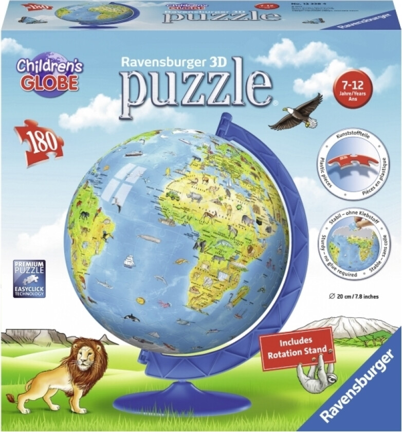 Children''s Globe, 180 Stykker, Klode, 6 År