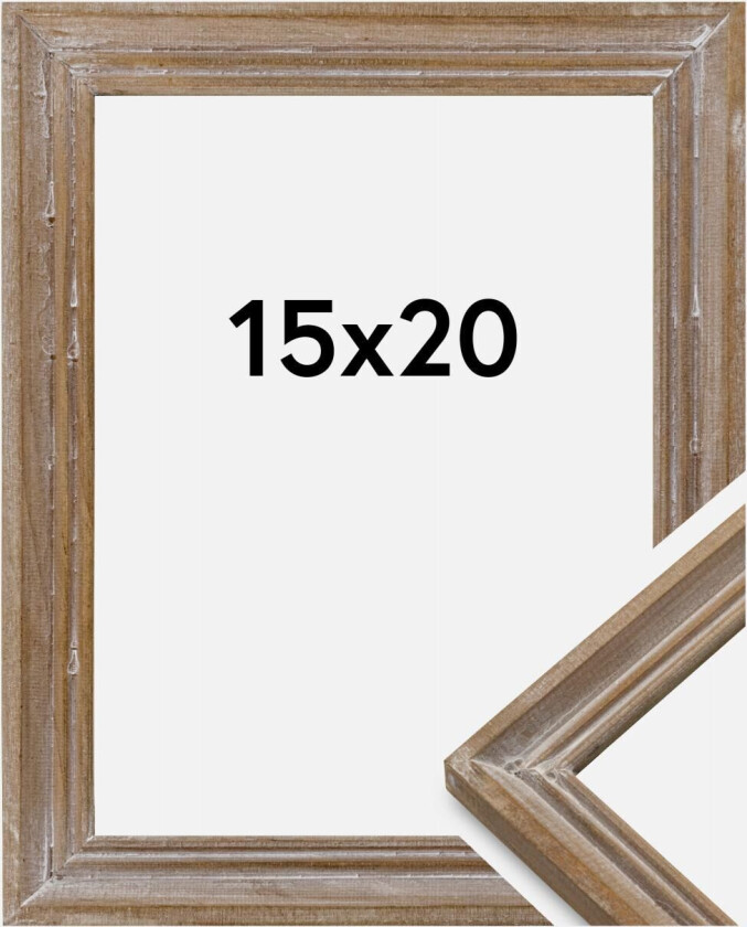 ZEP Ramme Vintage Holz Tre 15x20 Cm
