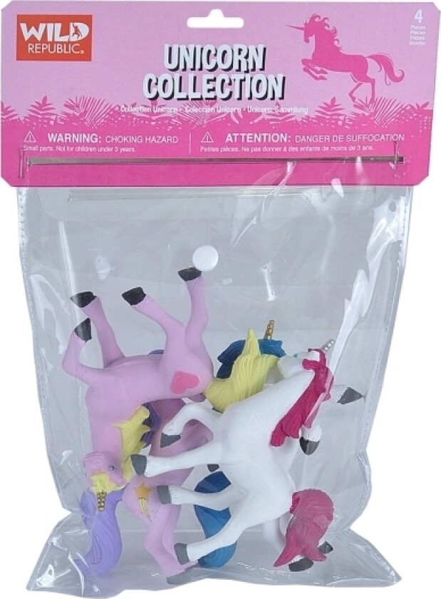 Polybag Zippered Unicorn, Enhjørning