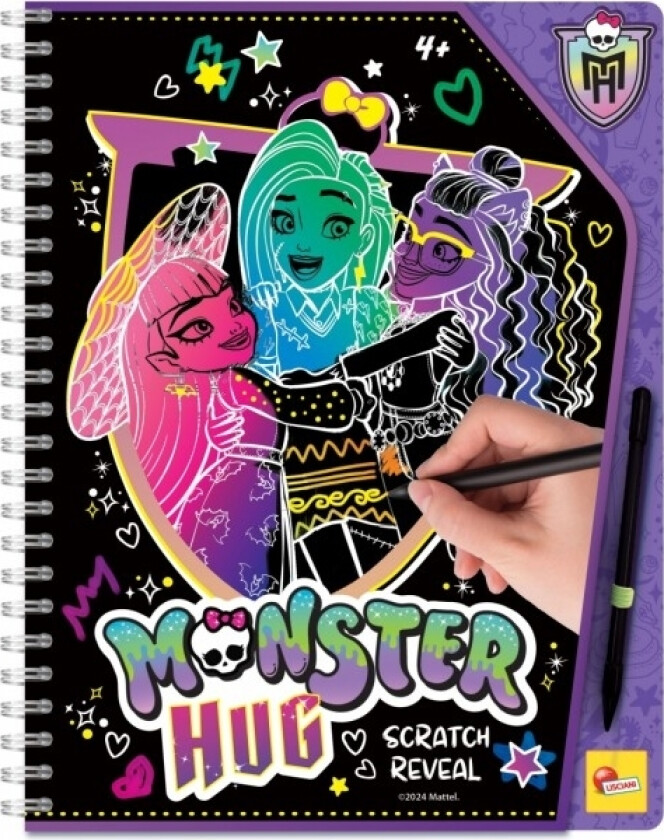 Zdrapywanka Sketchbook Scratch Reveal Monster High