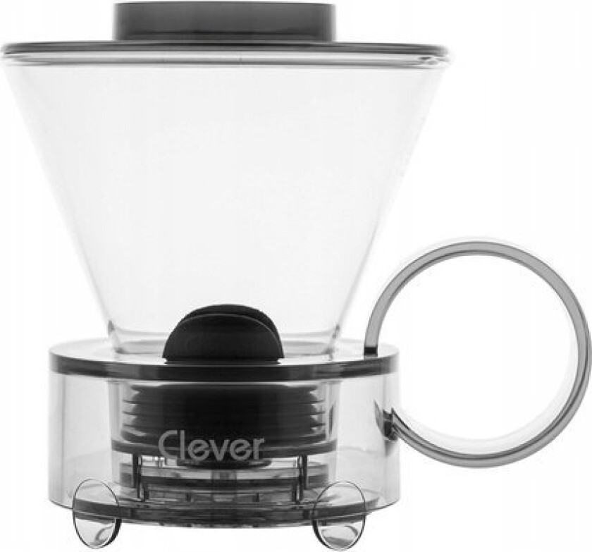 Bilde av Clever Clever Dripper - Kaffetrakter I Glass 500Ml, Gjennomsiktig Grå