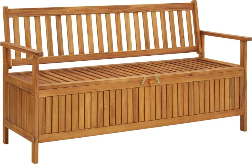 Oppbevaringsbenk hage 148 cm - heltre akasie