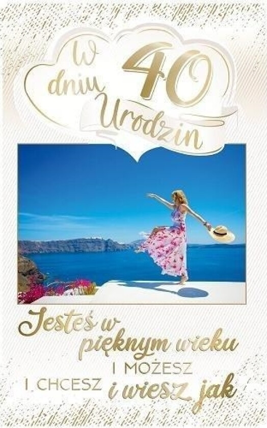 Abcard Gratulasjonskort Bursdag 40 Ps15