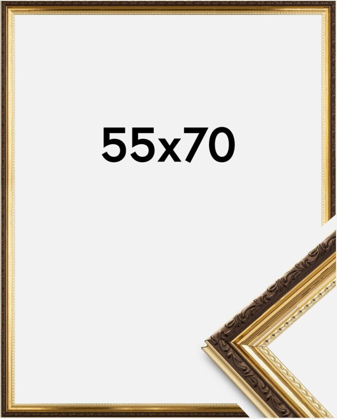 Ramme Abisko Akrylglass Gull 55x70 Cm