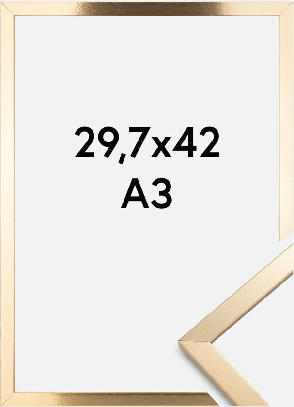 Ramme Trendy Gull 29,7x42 Cm (A3)