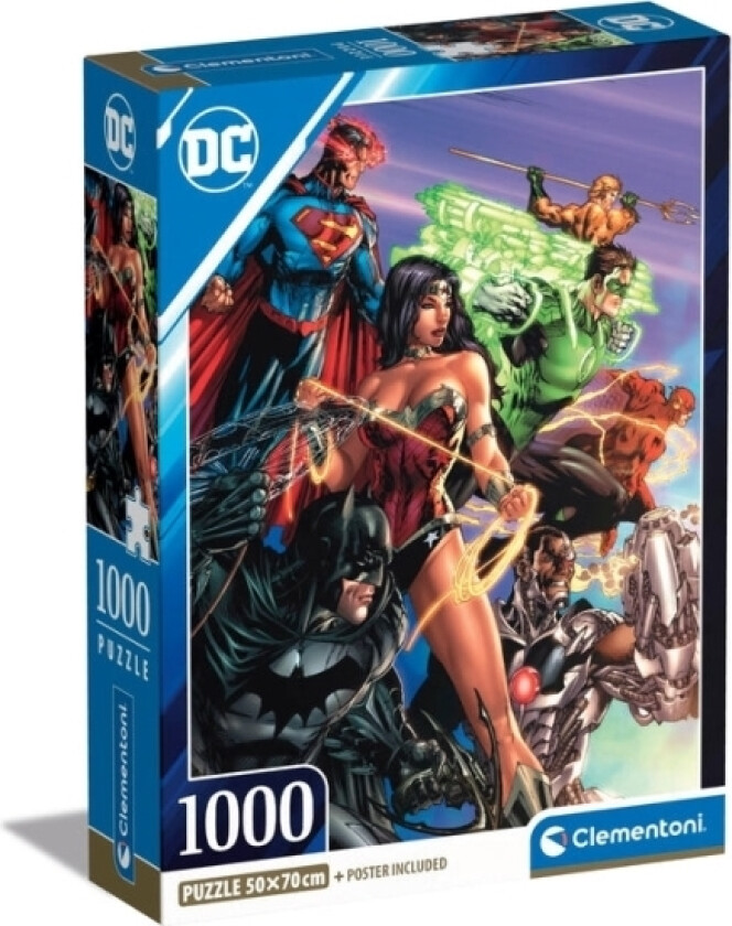 Dc Comics, 1000 Stk., Tegneserier, 18 År