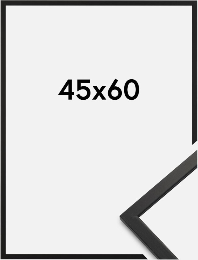 Ramme Edsbyn Akrylglass Svart 45x60 Cm
