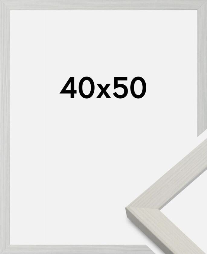 Ramme Fiorito Hvit 40x50 Cm