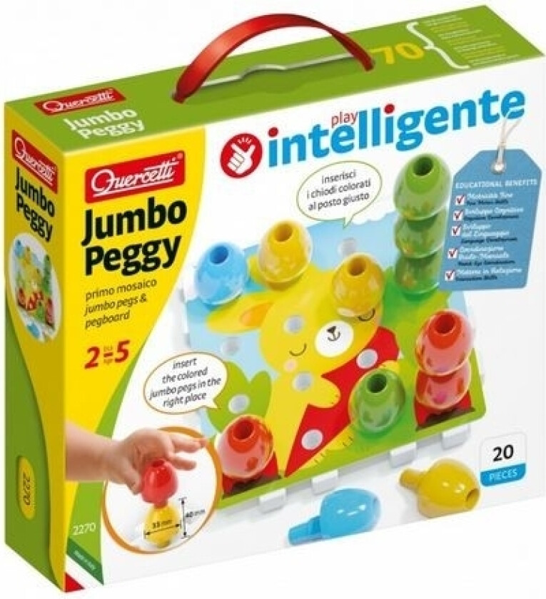 Jumbo Peggy Jigsaw Puzzle 2270 Quercetti