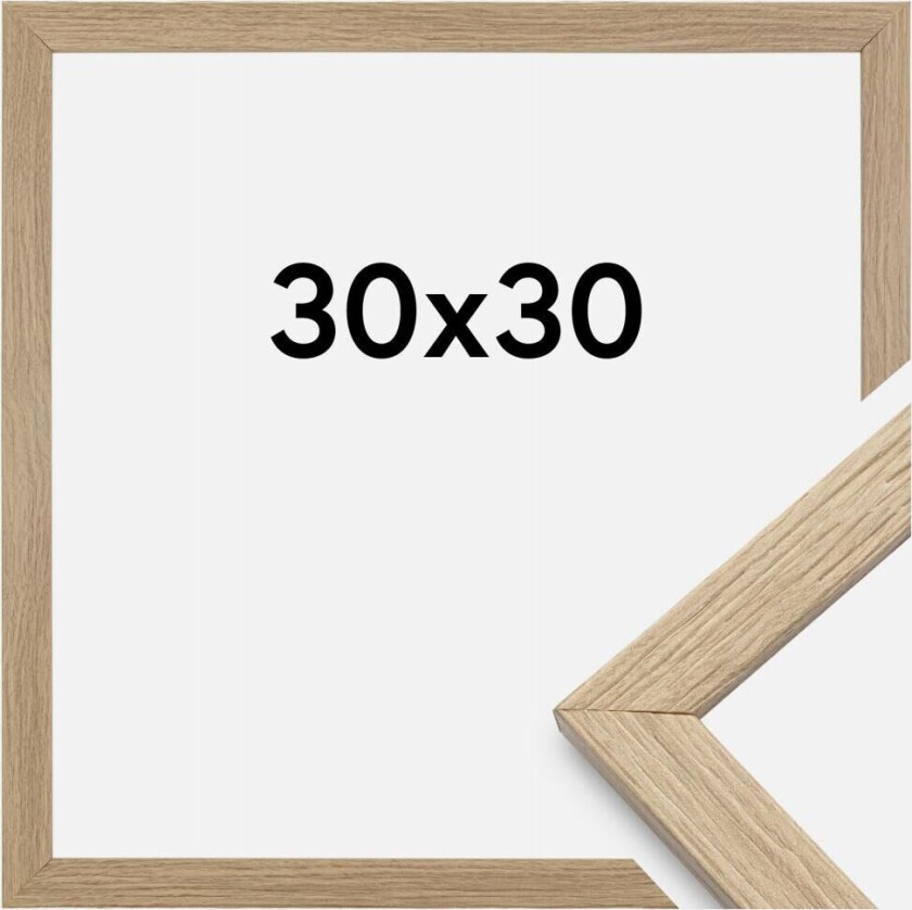 Ramme Stilren Eik 30x30 Cm
