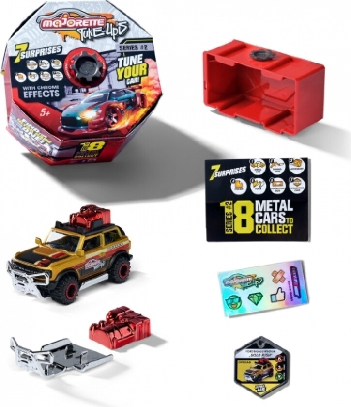 212051031, Bil, 5 År, Metall, Plast, Flerfarget