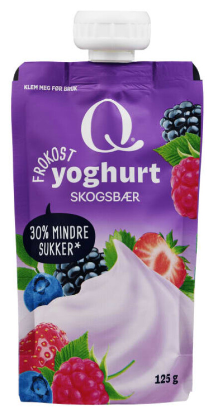 Frokostyoghurt Skogsbær 125g pose