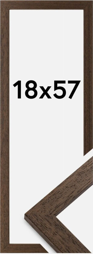 Ramme Brown Wood 18x57 Cm