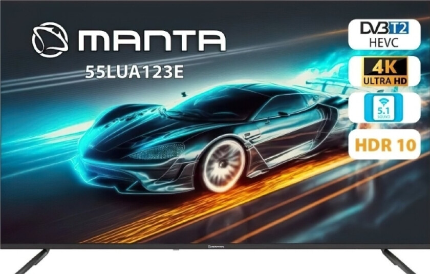 Manta 55Lua123e Led 55'' 4K Ultra Hd Android Tv