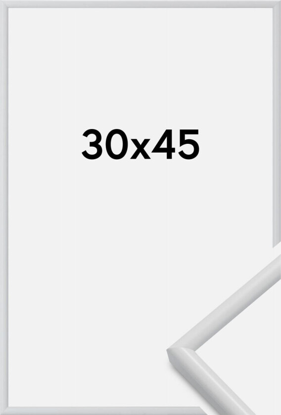 Ramme Galeria Hvit 30x45 Cm