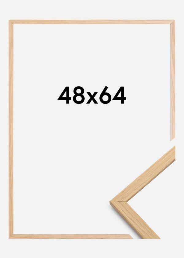 Ramme Edsbyn Akrylglass Eik 48x64 Cm