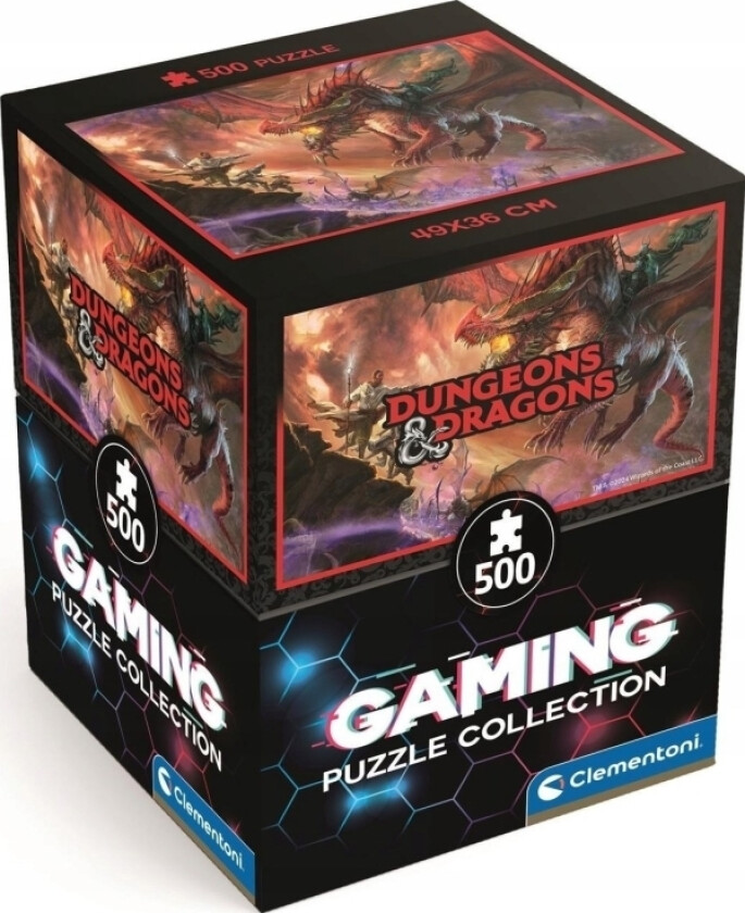 Cle Puzzle 500 Cubes Dungeons_Dragons 35561
