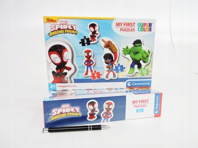 Puzzle Moje Pierwsze Puzzle 3-6-9-12El Spidey And His Amazing Friend 20836