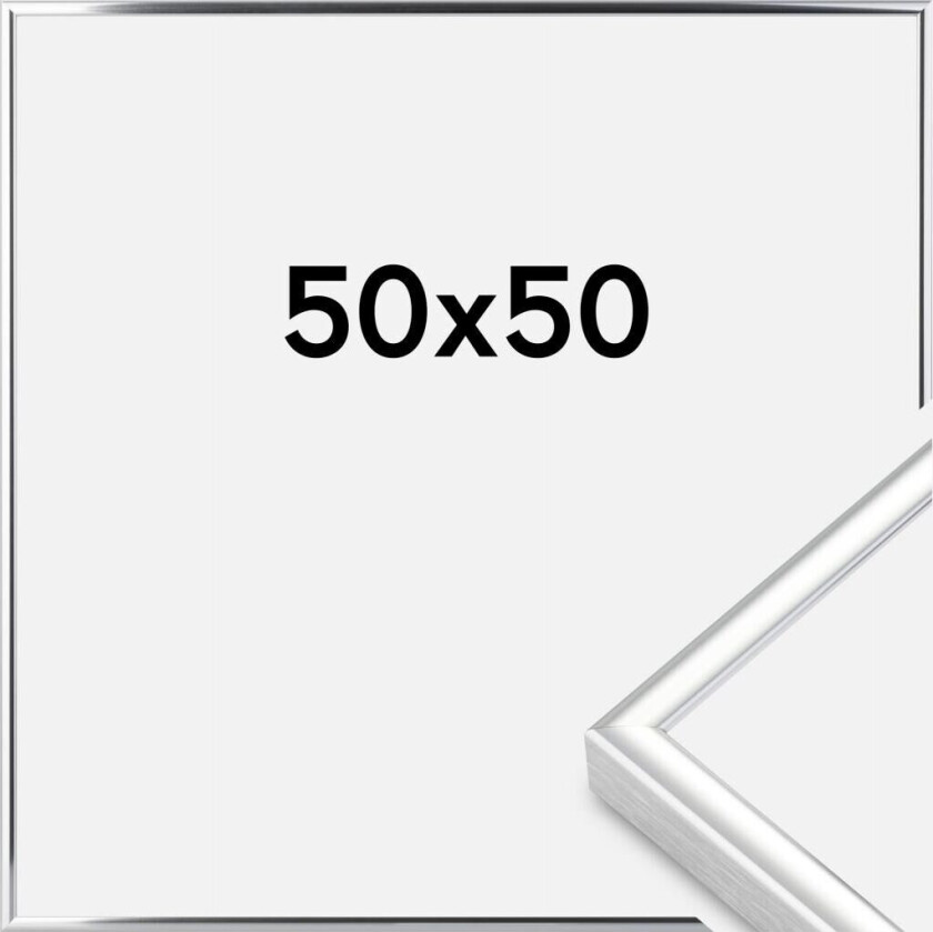 Ramme Nielsen Premium Classic Sølv 50x50 Cm