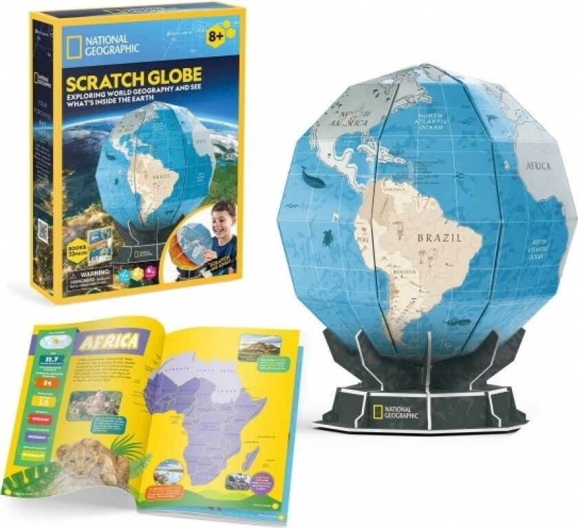 Puzzle 3D National Geographic Globus
