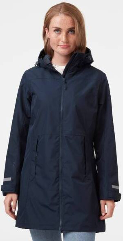 Navy W Lisburn Coat Regnjakke