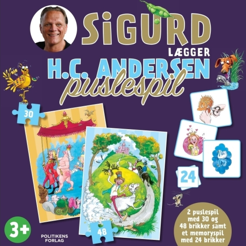 Sigurd Lægger H.C. Andersen Puslespil | Sigurd Barrett