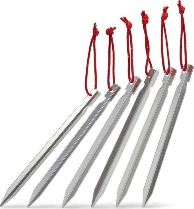 Reflective Pegs Teltplugger 6 Stk