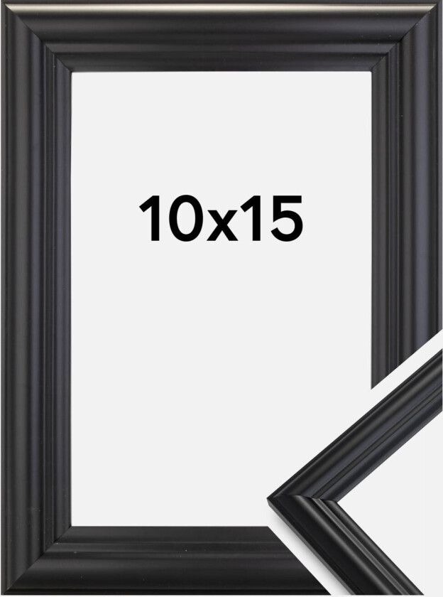 Ramme Siljan Svart 10x15 Cm