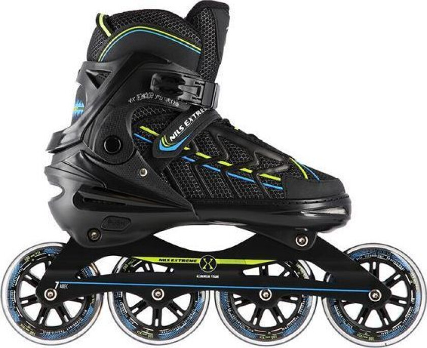 Nils Extreme Na1128 Rekreasjons-, Justerbare Rulleskøyter, Størrelse 39-42