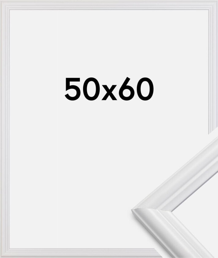 Ramme Siljan Hvit 50x60 Cm