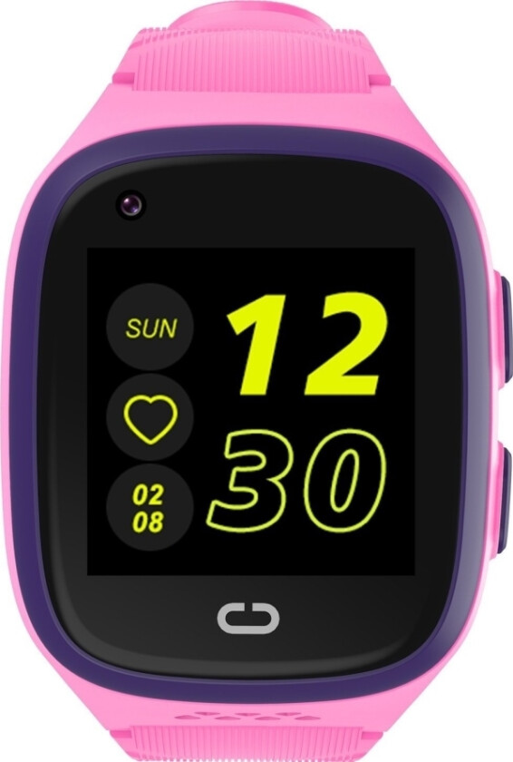 Smart Klokke For Barn Garret Kids Rock 4G Rt, Blå Kassekant Med Rosa Reim