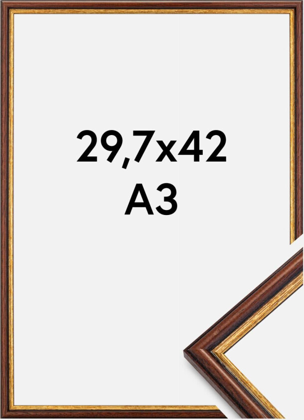 Ramme Horndal Brun 29,7x42 Cm (A3)