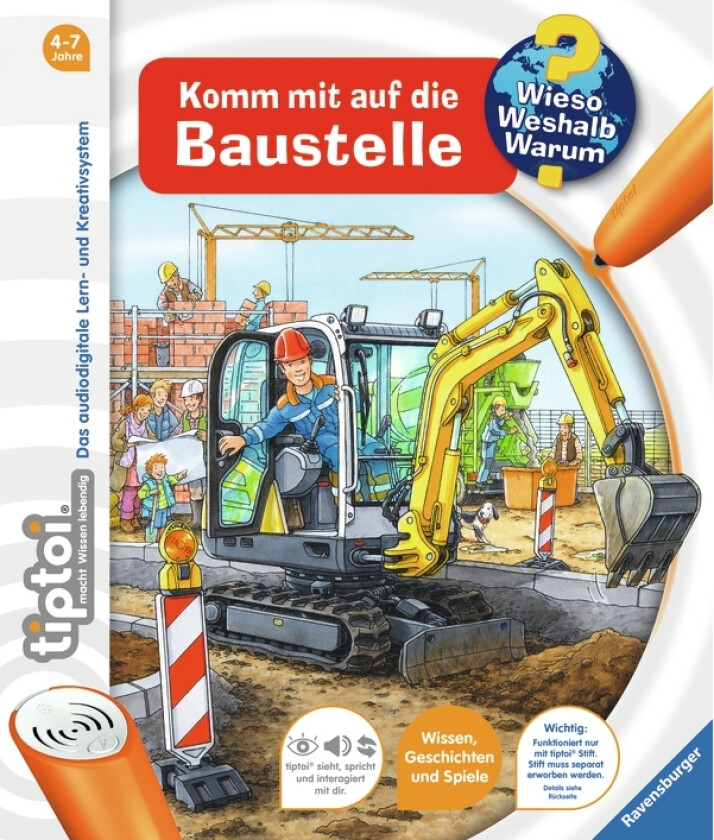 Wieso? Weshalb? Warum? Komm Mit Auf Die Baustelle, 4 År, Flerfarget