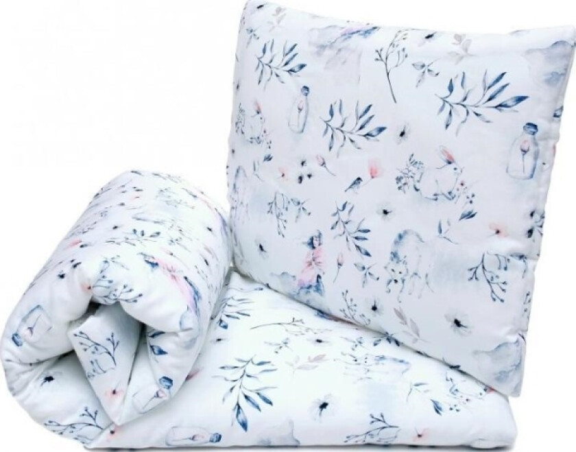 Pulp Bamboo Sengesett I Sateng Bomull Med Fyll (Fairy Dream)