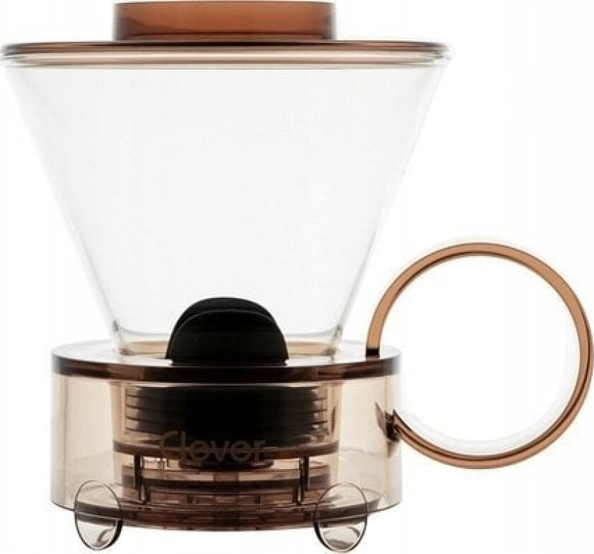 Bilde av Clever Clever Dripper - Kaffetrakter I Glass 500Ml, Gjennomsiktig Brun