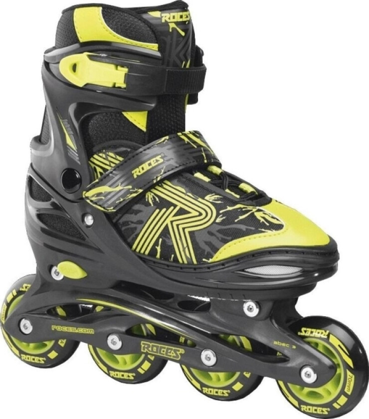Bilde av Roces Jokey 3.0 Boy Inline Skates Black & Lime 400845 03