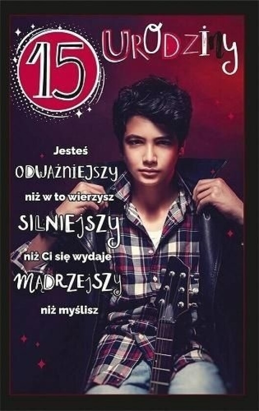 Abcard Gratulasjonskort Bursdag 15 U93