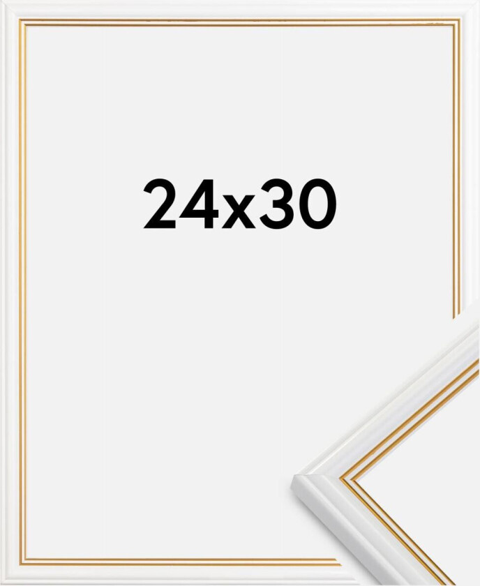 Ramme Classic Hvit 24x30 Cm