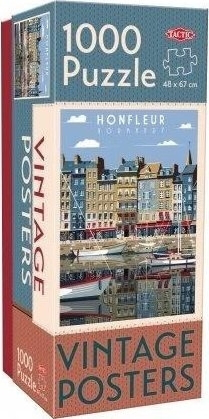 Vintage Normandy 1000 Pcs, 1000 Stykker, By, 9 År