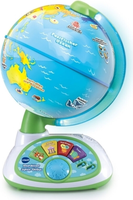 Vtech Interaktiver Junior-Globus, 3 År, Batterier Kreves, Aa, Flerfarget