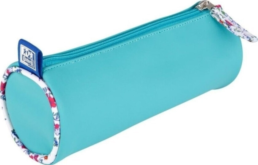 Pennal Blomstret Pennal Pastell Turkis