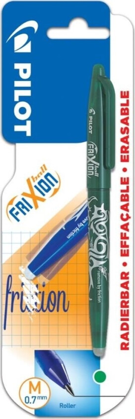 Pilot Kulepenn. Frixion Grønn 0,7 Pilot