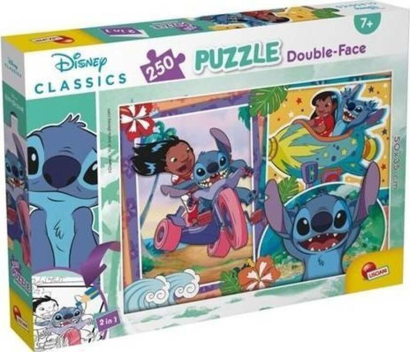 Double-Sided Puzzle 250El Lilo And Stitch 105823 Lisciani